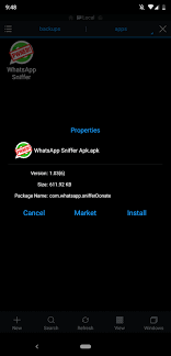 · it offers the service of reading outgoing and incoming conversation from any . Sniffer Apk Download Whatsapp Sniffer App For Pc Apk On Android