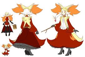 Delphox Gijinka Ref By Kira Summit Pokemon Pokemon Theme Pokemon Gijinka Pokemon Human Form