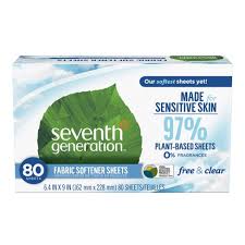 Adding a bit of fabric softener is an essential part of getting laundry done right. Seventh Generation Fabric Softener Sheets Free Clear 80ct Target