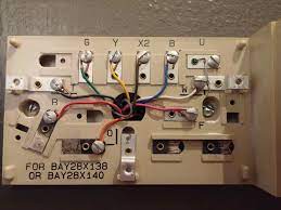 White (jumper to u) f: Replacing A Trane Thermostat With A Honeywell Thermostat Doityourself Com Community Forums