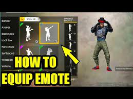 Garena free fire the new beginning, after the ob25 update has given a fresh and new experience in the game to all players and free fire fans.the game is coming with more events are not being revealed before hand but are coming with surprises. How To Equip Emote In Free Fire Get Emote In Free Fire Lobby Garena Free Fire Youtube