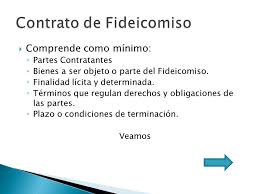 Cómo se define, qué partes intervinienen, sus características, ventajas, origen el fideicomiso es un acto jurídico, de confianza, en el que una persona entrega a otra la titularidad de. Estructura General Basica De Un Contrato De Fideicomiso Ppt Descargar
