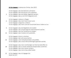 Also es ist kein reimschema vorhanden und das versmaß ist jambus, überwiegend männliche kadenzen, 4 weibliche in unregelmäßigen abständen. Welches Reimschema Deutsch Gedicht