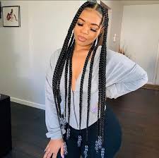 Box braids are a braid style often achieved with synthetic hair additions. 40 Box Braids Hairstyles For Black Women To Try In 2021