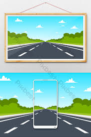 Gambar suasana jalan raya kartun bestkartun. Halaman Download Gambar Latar Belakang Jalan Raya Kartun Kecil Segar Ilustras