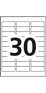 Maybe you would like to learn more about one of these? Avery Address Labels With Easy Peel For Laser Printers 1 X 2 5 8 White Rectangle 3000 Labels Permanent 5160 Made In Canada For The Canadian Market 05160 Amazon Ca Office Products