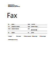 As we all are aware of the method of faxing and emailing and also know that the method of email is one of the easiest methods. Generic Fax Cover Sheet Template Download Create Edit Fill Wondershare Pdfelement
