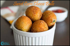 This recipe is a combination of a. Sweet Corn Cheese Balls Recipe Cheese Corn Balls Recipe Subbus Kitchen