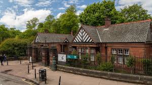 Eingang Zu Den Botanischen Garten Glasgow Glasgow Botanischer Garten Garten