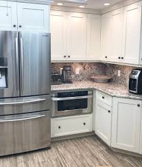 If you have a outdated kitchen or you rent, this is a way to go! Diy Subway Tile Wallpaper Backsplash Styled With Lace