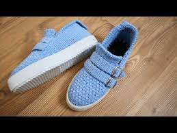 Emelce Knitting Wird Zum Schuhmacher Youtube Schuhe Knit Shoes Crochet Shoes Crochet Sandals