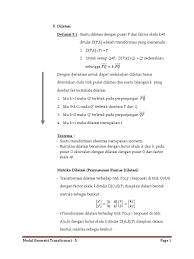 Tentukan lah bayangan segitiga abc atau a'b'c'. Dilatasi