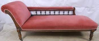 A chaise longue is an upholstered sofa in the shape of a chair that is long enough to support the legs. Edwardian Walnut Chaise Longue Matching Armchairs 93213 Sellingantiques Co Uk Upholstered Chaise Chaise Chaise Longue
