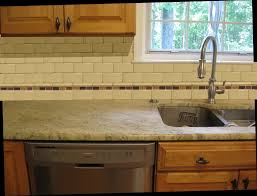 Subway Tile Backsplash Kitchen Ideas With Granite Open Shelving Around Window Patte Backsplash Tile Design Kitchen Backsplash Designs Interior Kitchen Small