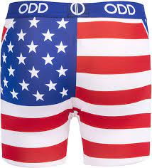 Buy Odd Sox American Flag Men S Boxer Briefs Underwear Red White Blue Print Online In Indonesia B09cg81pgp