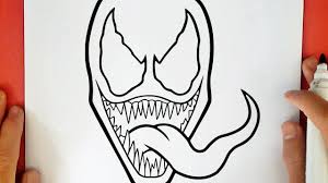 Kreate kids colora, con i pennarelli spiderman. Come Disegnare Venom Youtube