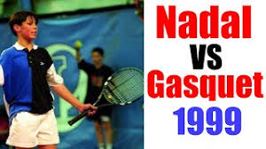 Nadal es incontestablemente el máximo favorito, asegura el tenista francés que ante su nuevo entonces él era el mejor, recordaba nadal. Rafael Nadal Vs Richard Gasquet At 12 Years Old Junior Tennis Players Youtube