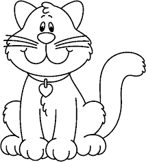 Clipart black & white cat png. Cat Cat Clipart Black And White Images
