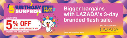 For new lazada wallet users, get additional rm10 when you top up a minimum of rm50 and save your lazada citi credit card into your lazada wallet. Cimb Bank Cards Offer Additional 15 Discount Max Rm20 During Lazada Birthday Sale 12pm 2pm 22 24 March 2017 Harga Runtuh Harga Runtuh Durian Runtuh