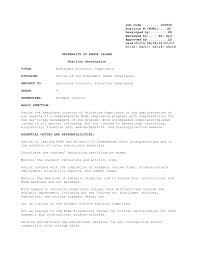 Job description basic position information. Https Web Uri Edu Hr Files 0826 Assistant Director Compliance Pdf