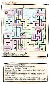 Challenge Escape From An Ikea Store Ikea Map Ikea Store Ikea
