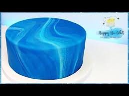 Marble Cake Fondant Marble Tutorial Youtube Marble Cake Fondant Cakes Bee Cakes