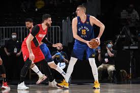 Denver nuggets hosts portland trail blazers in a nba game, certain to entertain all basketball fans. Nuggets Blazers Is Already Coming Full Circle As Nurkic And Melo Hand Denver A Loss In Game 1 Denver Stiffs