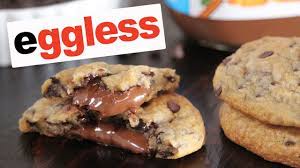 The recipe produces enough for 3 small bowls worth of dough, but no one could eat that much. Eggless Chocolate Chip Nutella Cookies How Tasty Channel Youtube