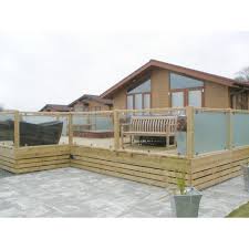 The glass panels measure 150mm x 820mm x 8mm. Toughened Glass Frosted Panel World Of Decking