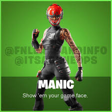 The manic skin is an uncommon fortnite outfit. Manic Fortnite Wallpapers 2020 Broken Panda