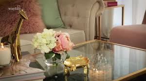 The handles are built into the sides, so it's easy to use as a stylish serving try too! 5 Ways To Style A Coffee Table Youtube