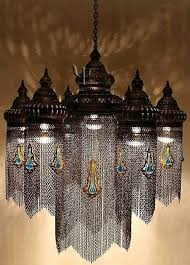 Chain Light Chandelier Ottoman Lamps Beautiful Lamp