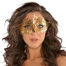Masquerade ball mask is any style of mask suitable for a masked ball. Filigree Gold Mask Party City Gold Mask Mask Party Masquerade Mask