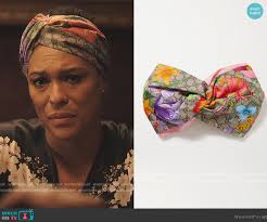 WornOnTV: Lorraine's printed headband