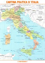 Cartina europa politica da stampare stampae colorare. Cartina Muta Fisica E Politica Dell Italia Da Stampare Pianetabambini It