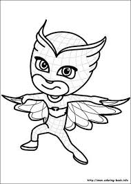 Dibujos de cumpleaños para colorear, con los que montar una fiesta entre pinturas y garabatos. Heroes En Pijama