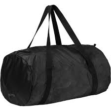 (verb) an example of bag is a shirt that is too large and hangs on a person. Foldable Fitness Duffle Bag 30l Black Decathlonb2b