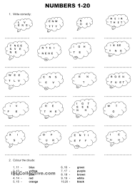 Numbers 1 20 Number Worksheets Kindergarten Number Worksheets Kindergarten Worksheets Printable