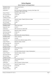 When you apply for your apc online you will be required to pay at the same time (credit/debit card or online bank transfer payment). Online Register Medical Radiation Technologists Board