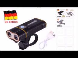 Vastfire 6000lm 2x Xm L2 Led Bike Light Fahrradlicht Unboxing Test On My Head Bike X Rubi 3 Youtube