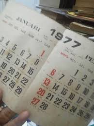 Awal bulan november 1977 (masehi) bertepatan dengan tanggal 18 dzulqo'dah 1397 (hijriyah), 19 sela 1909 (jawa), 13s asuji 1912 (candra), dan 10 hapit lemah 1899 (surya). Kalender Tahun 1977 Steemit