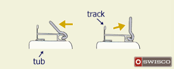 Crl replacement track holder fittings for cambridge sliding. 10 139 Shower Door Bottom Guide Instructions Swisco Com