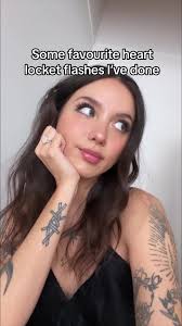 Valentines Flash Tattoos Heart Spikes