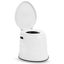 KosmoCare Portable Commode Toilet Stool - Height 43 cm