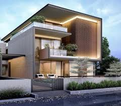 Hal ini lantaran kesan gamblang dan praktis menjadi ciri khas gaya minimalis. 30 Desain Inspiratif Rumah Modern Minimalis Dengan Atap Cor Flat 1000 Inspirasi Desain Arsitek Bungalow House Design Duplex House Design Modern House Design