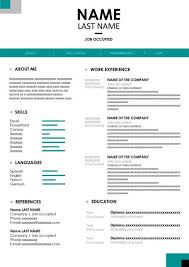 5 basic resume template examples from envato elements (with great designs). Basic Resume Template To Download For Free In Word Format