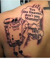Seu nome é referência a música tattoo you, dos rolling stones. Thanks I Hate Spongebob Tattoo Tihi