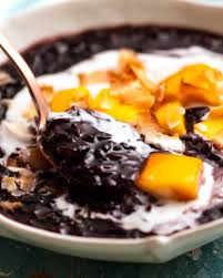 I'm planning to eat a lot more black rice and substitute it for brown rice in many of my savory dishes. Eh Fiz47d821am