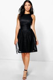 Boutique Panelled Full Skirt Skater Dress Boohoo Uk In 2020 Maxi Dress Cocktail Bodycon Cocktail Dress Sequin Cocktail Dress