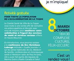 Ce Soir La Population Est Invitee A Parler De Sante